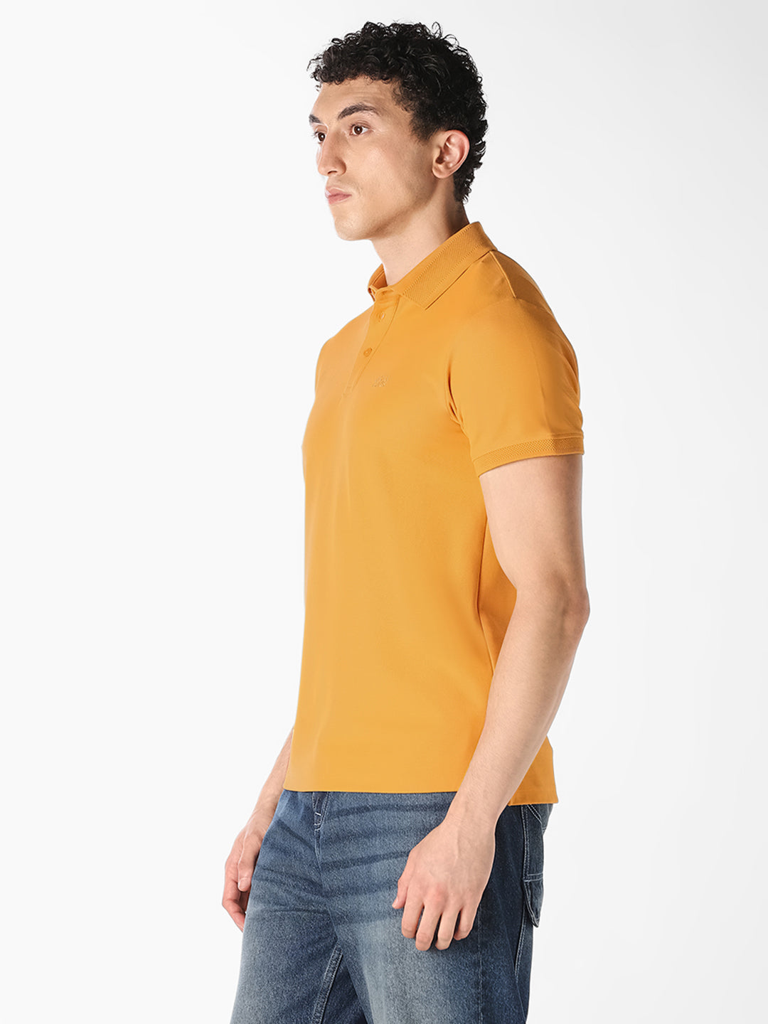Jacquard Cotton Polo