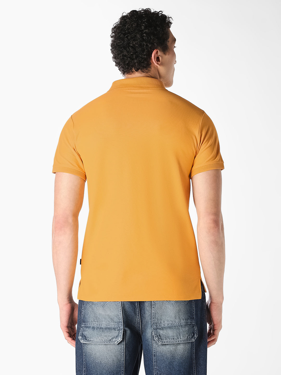 Jacquard Cotton Polo