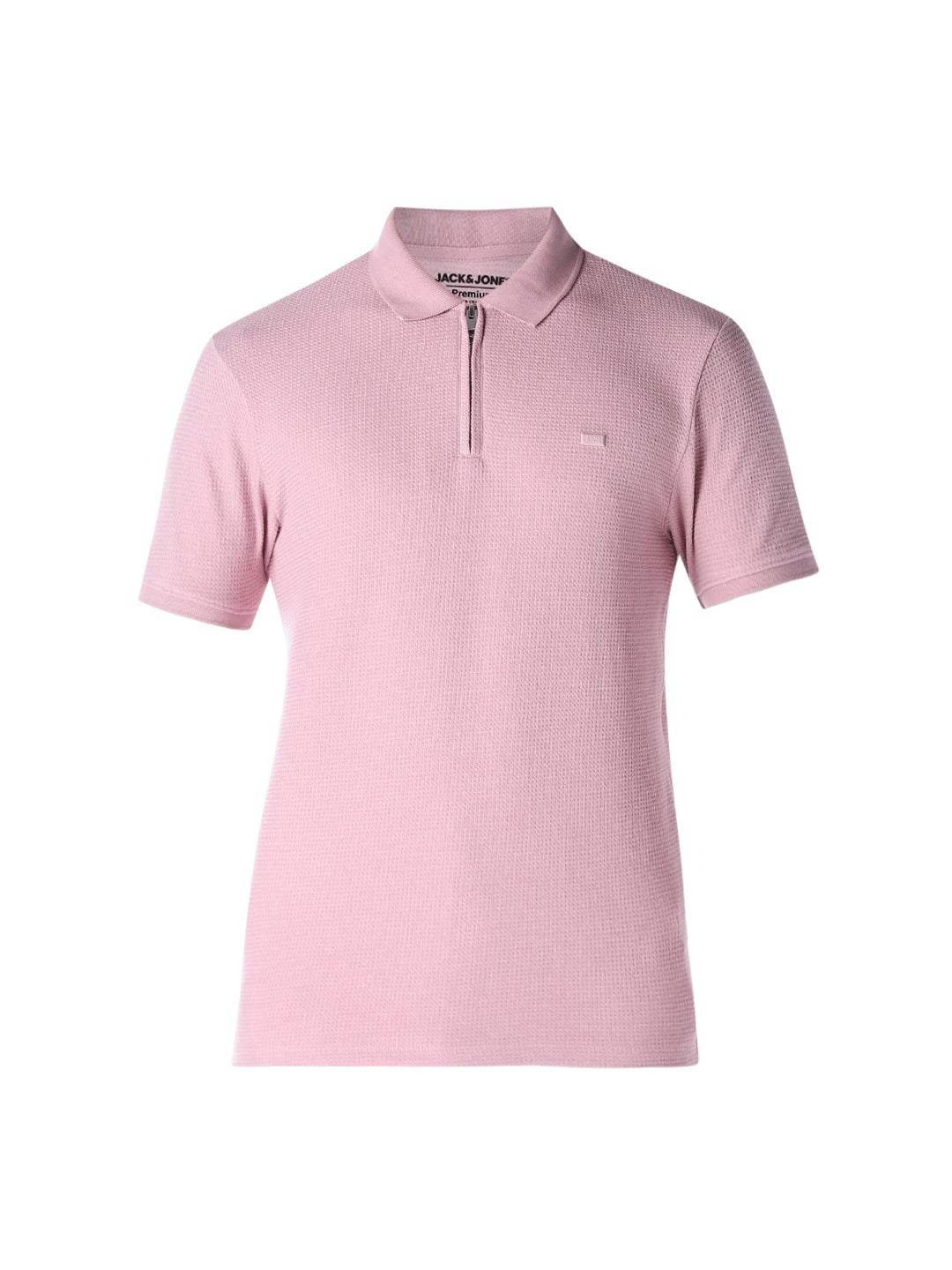 Lilac Jacquard Regular Fit polo