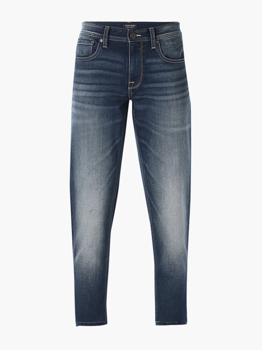 Blue Low-Rise Glenn Slim Fit Jeans