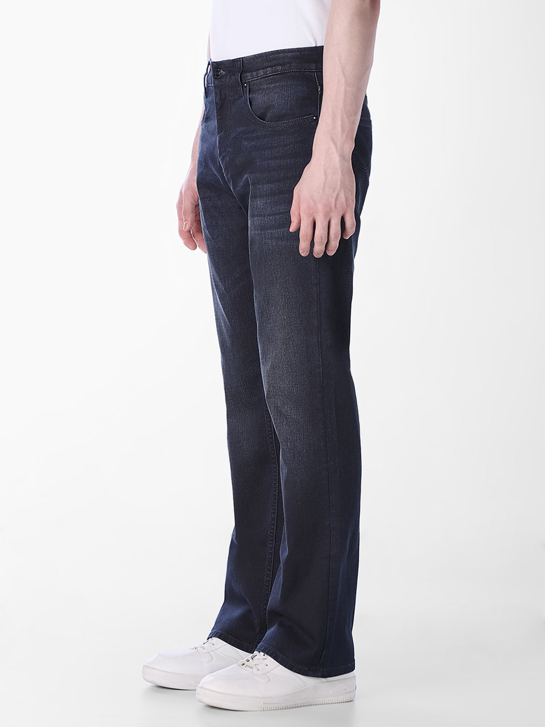 Dark Grey Cliff Bootcut Jeans