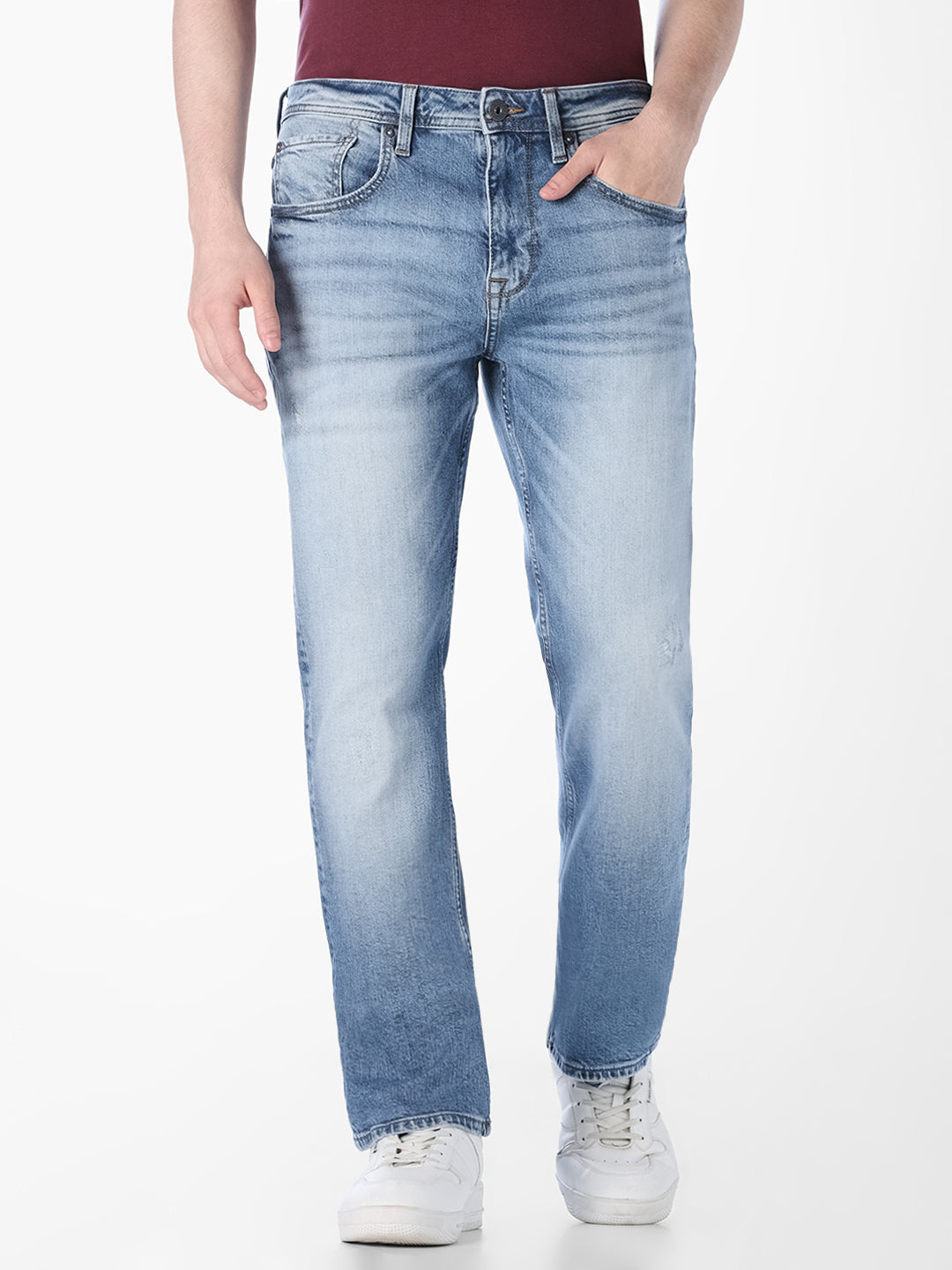 Light Blue Cliff Bootcut Jeans