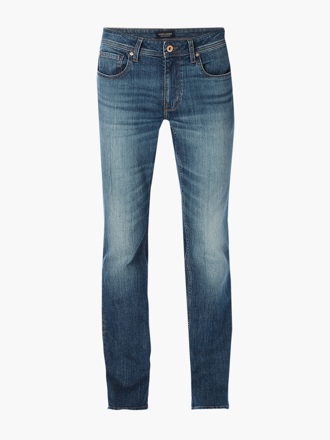 Blue Washed Regular Fit Jeans