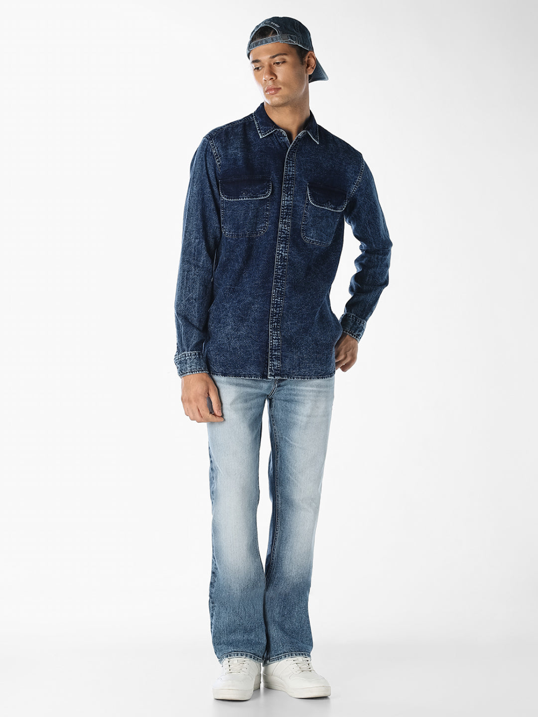 Light Blue Cliff Bootcut Jeans
