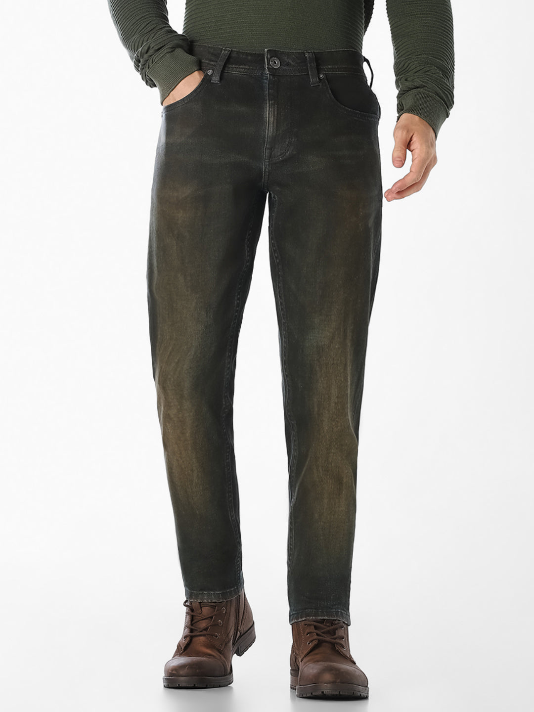Washed Glenn Slim Fit Jeans