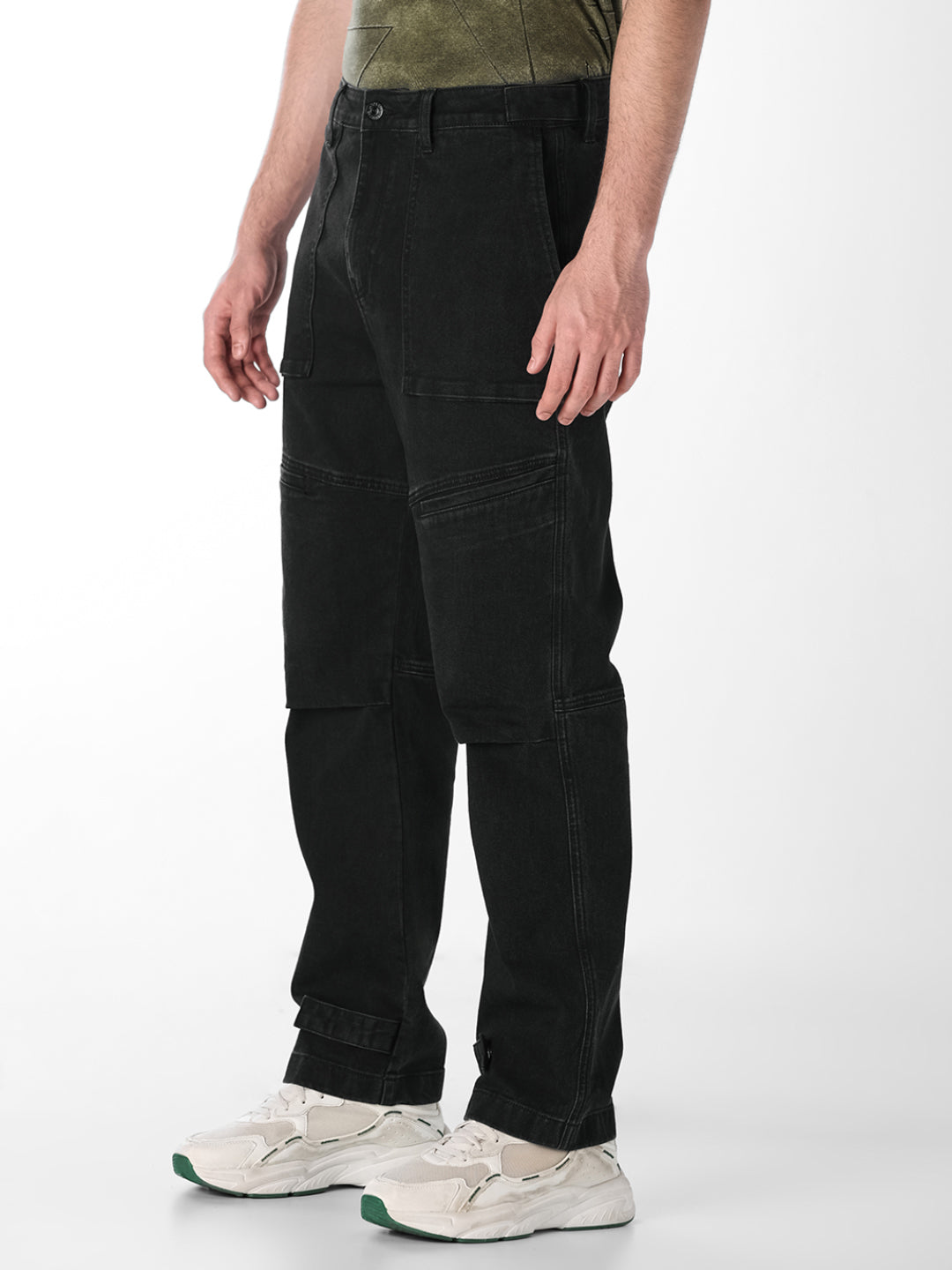 Black Dario Loose Fit Jeans