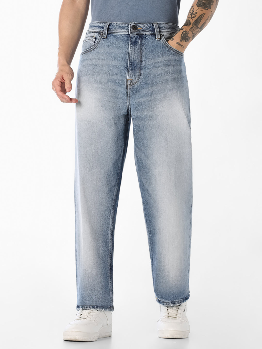 Light Blue DARIO Loose Fit Jeans
