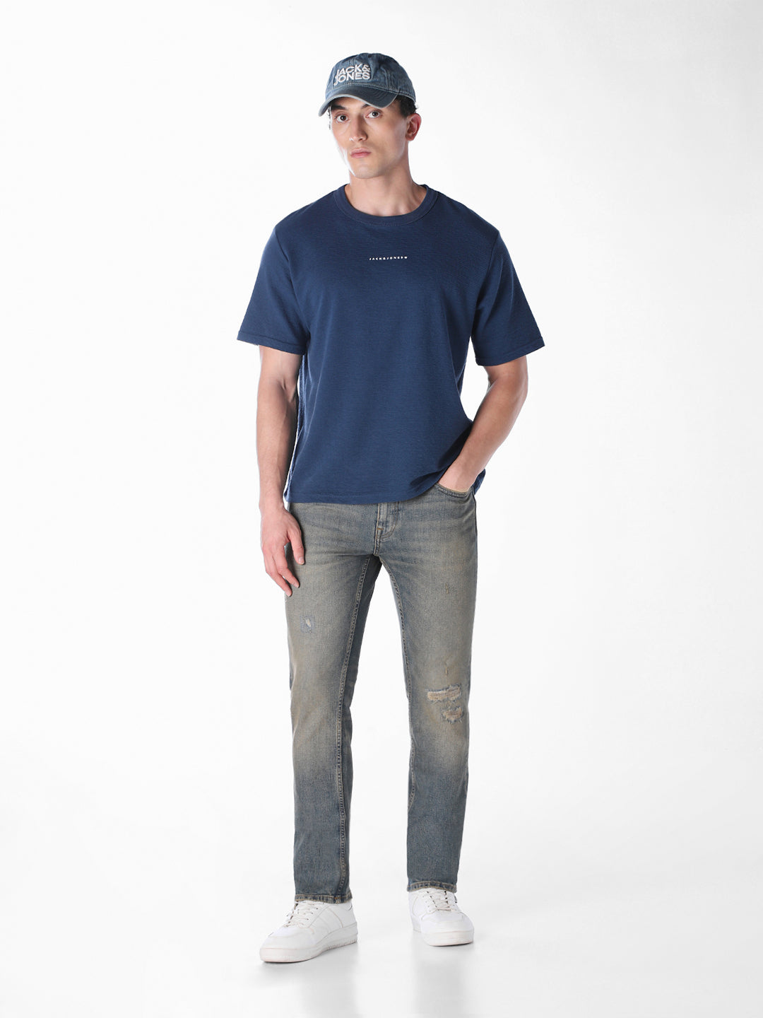 Blue clark regular fit jeans