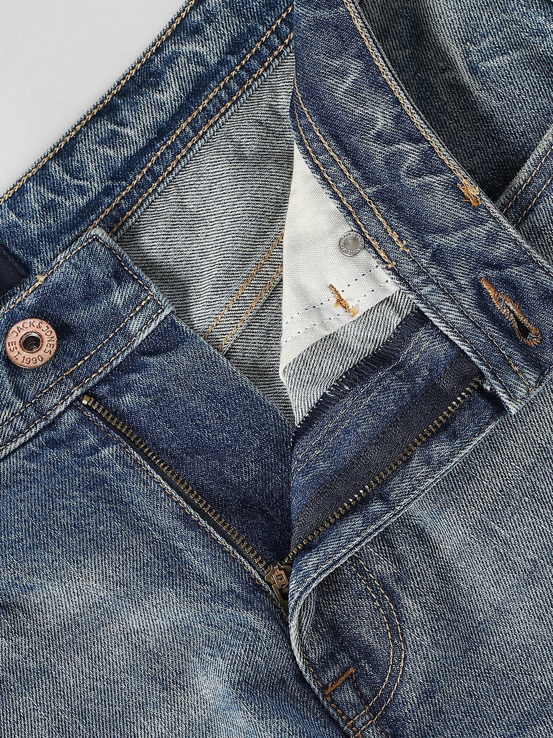 Vintage Light Wash Bootcut Jeans