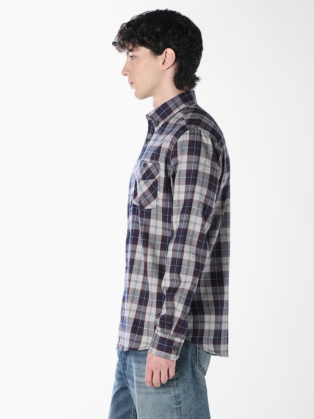 Cotton Check Shirt