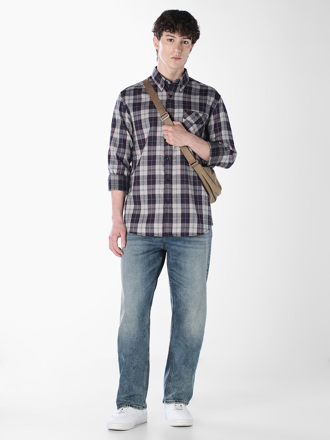 Cotton Check Shirt