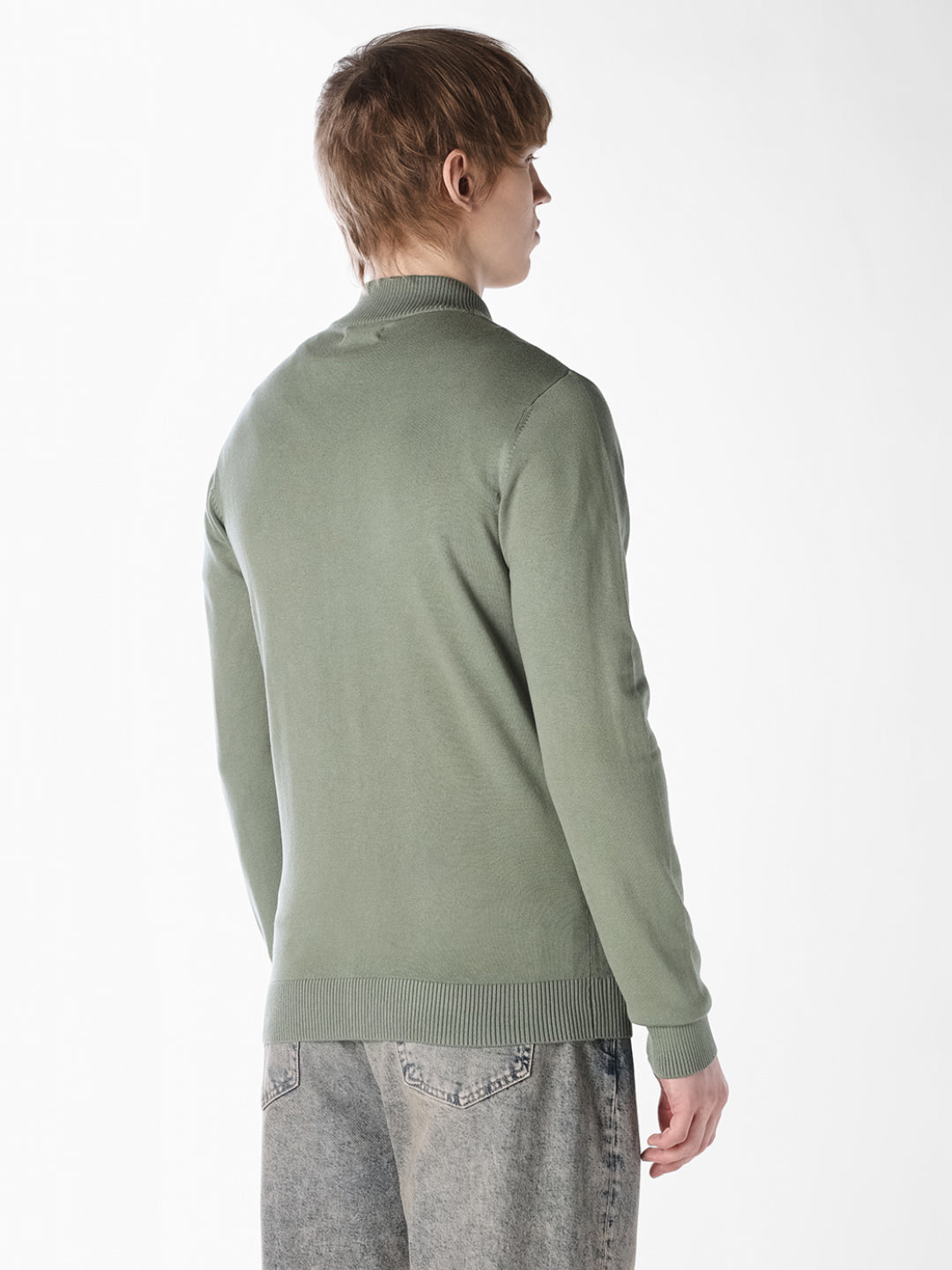 Full Zip Knitted Jacket