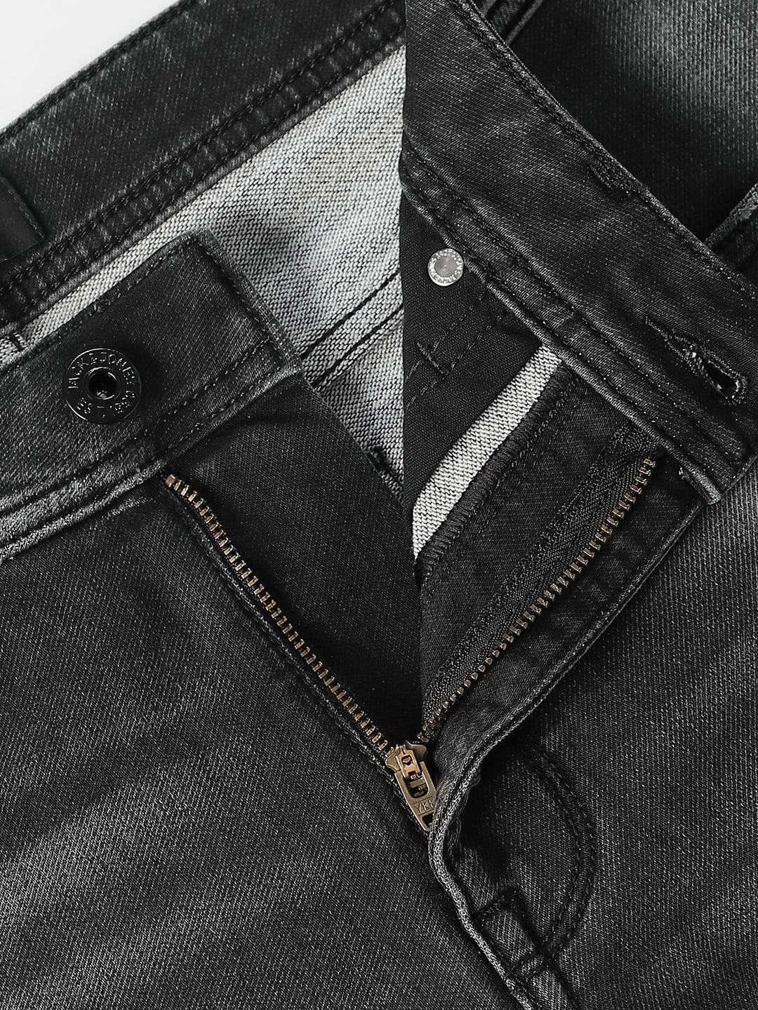 Black Washed Clark Regular Fit Jeans