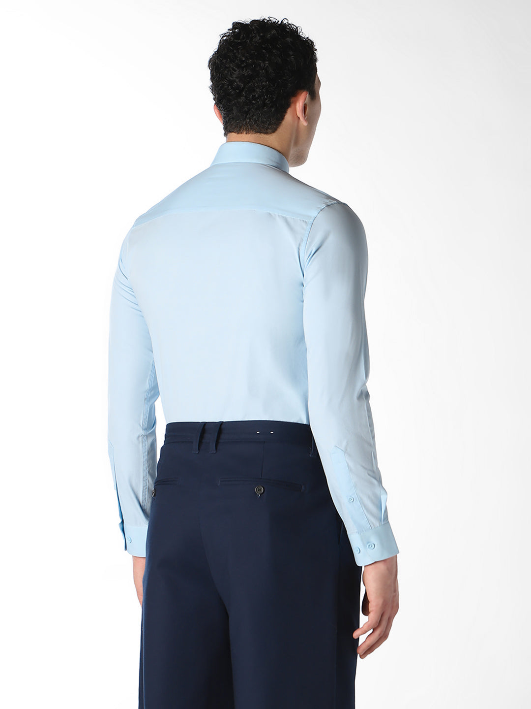 Light Blue Slim Fit Formal Shirt