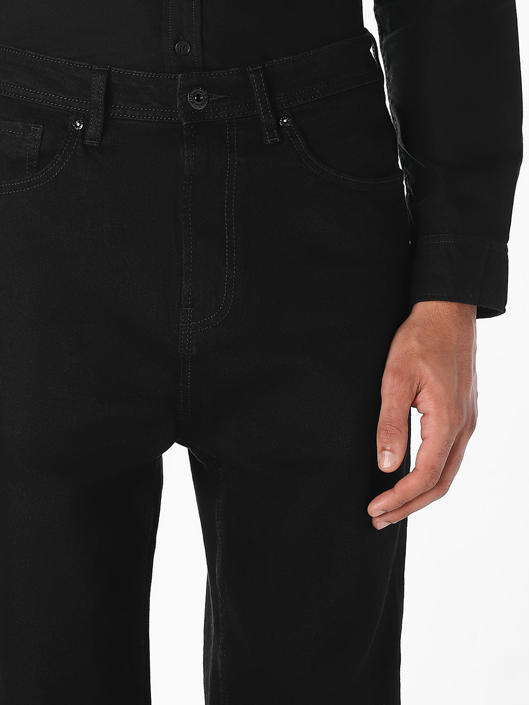 Black Dario Loose Fit Jeans