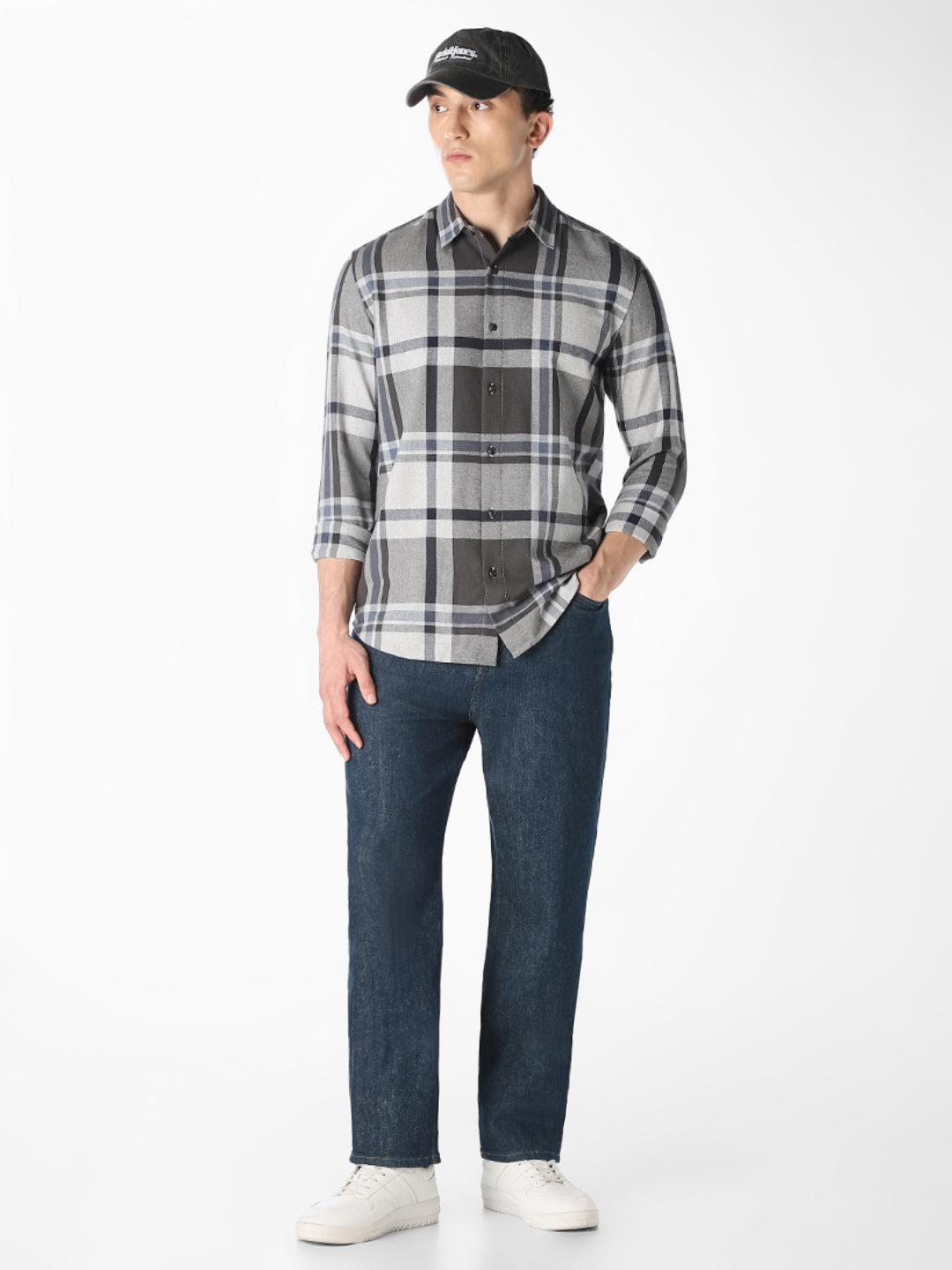 Dark Blue Anti Fit Jeans