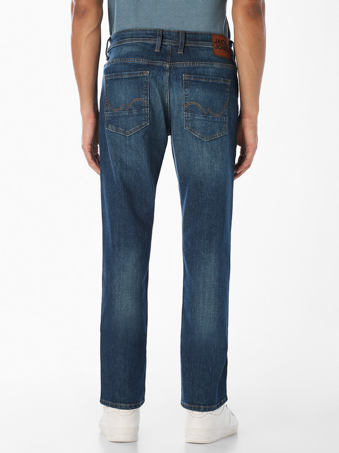 Blue Washed Clark Regular Fit Jeans