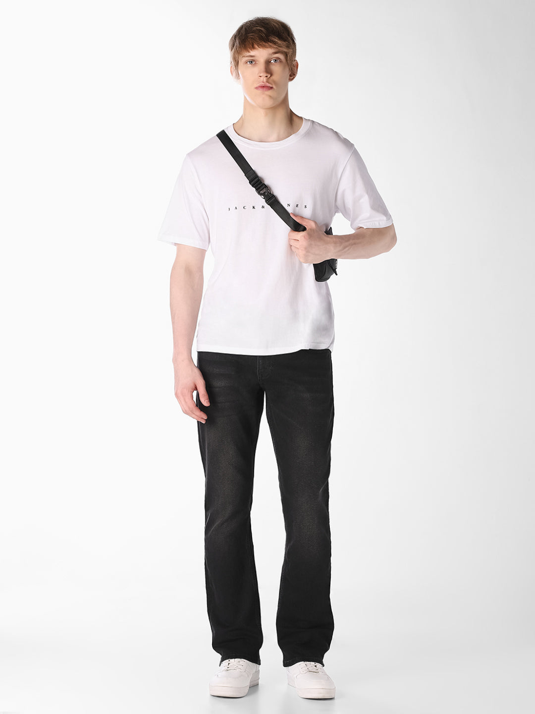 Black Clark Regular Fit Jeans