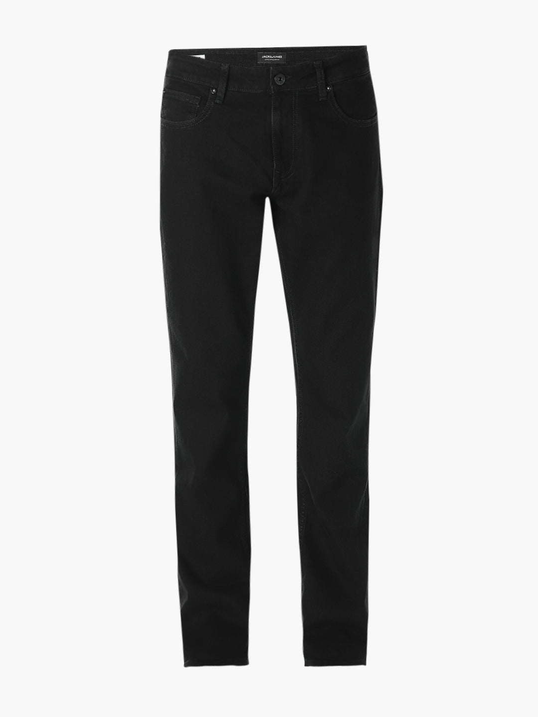 Black Low Rise Clark Regular Fit Jeans