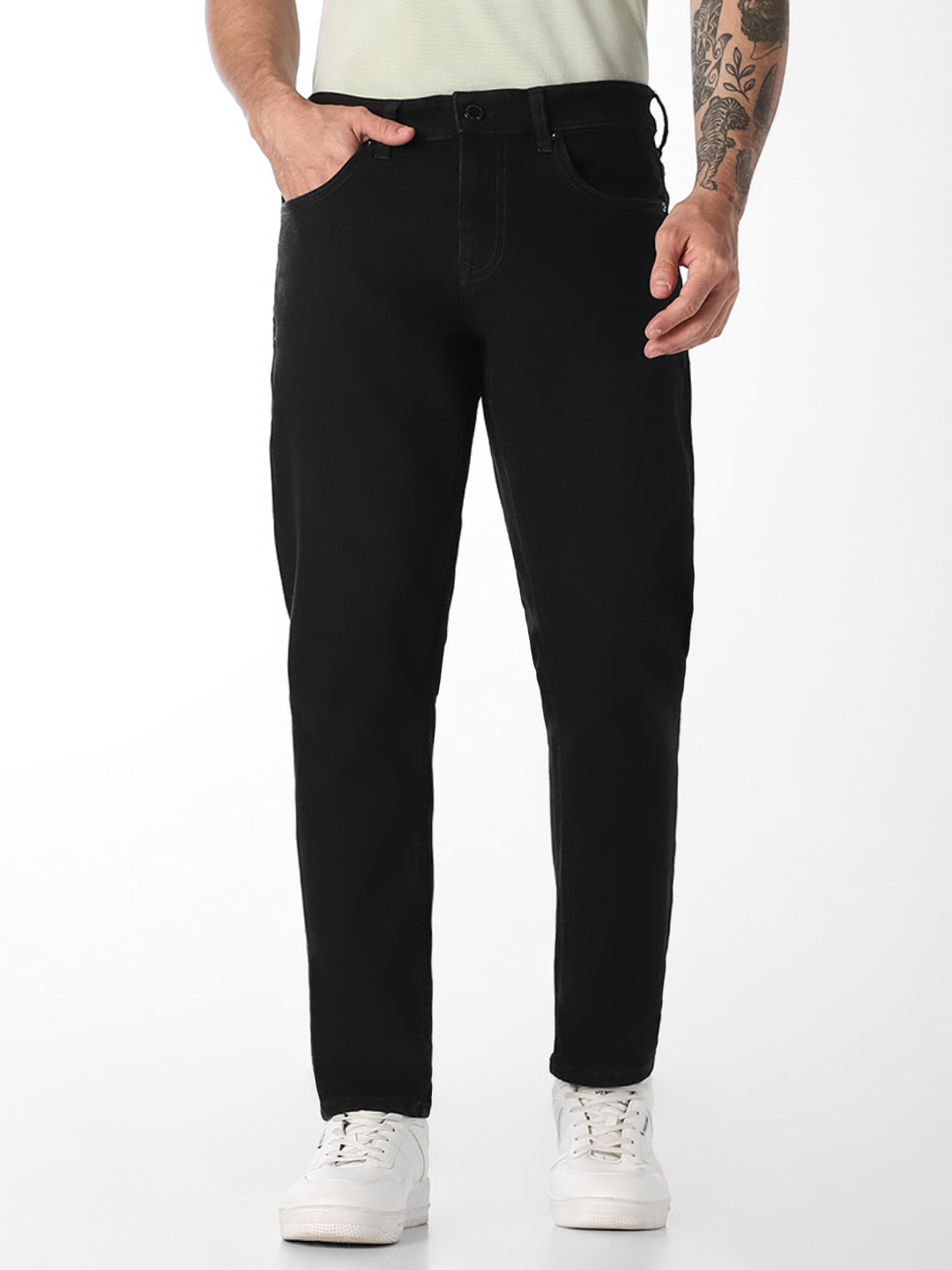 Black 5 pocket Slim Fit Jeans