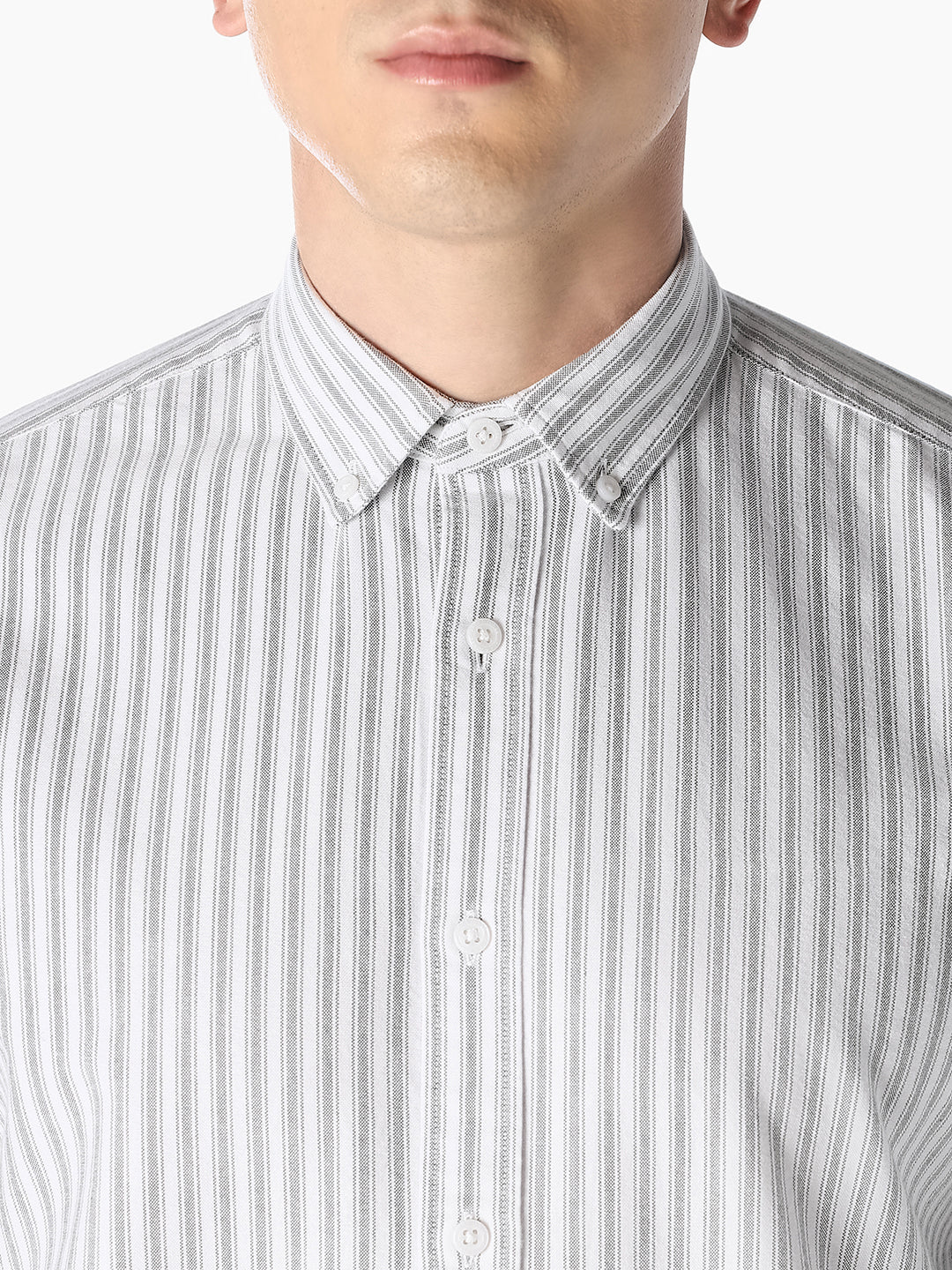 Striped Full Sleeves Shirt