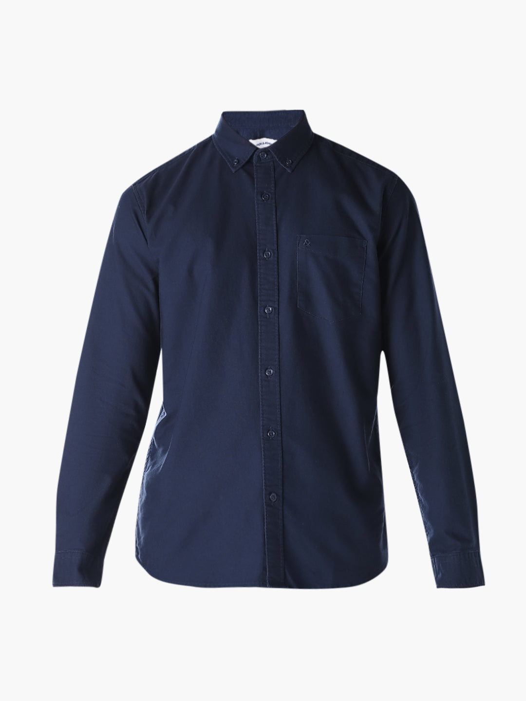 Navy Blue Cotton Formal Shirt