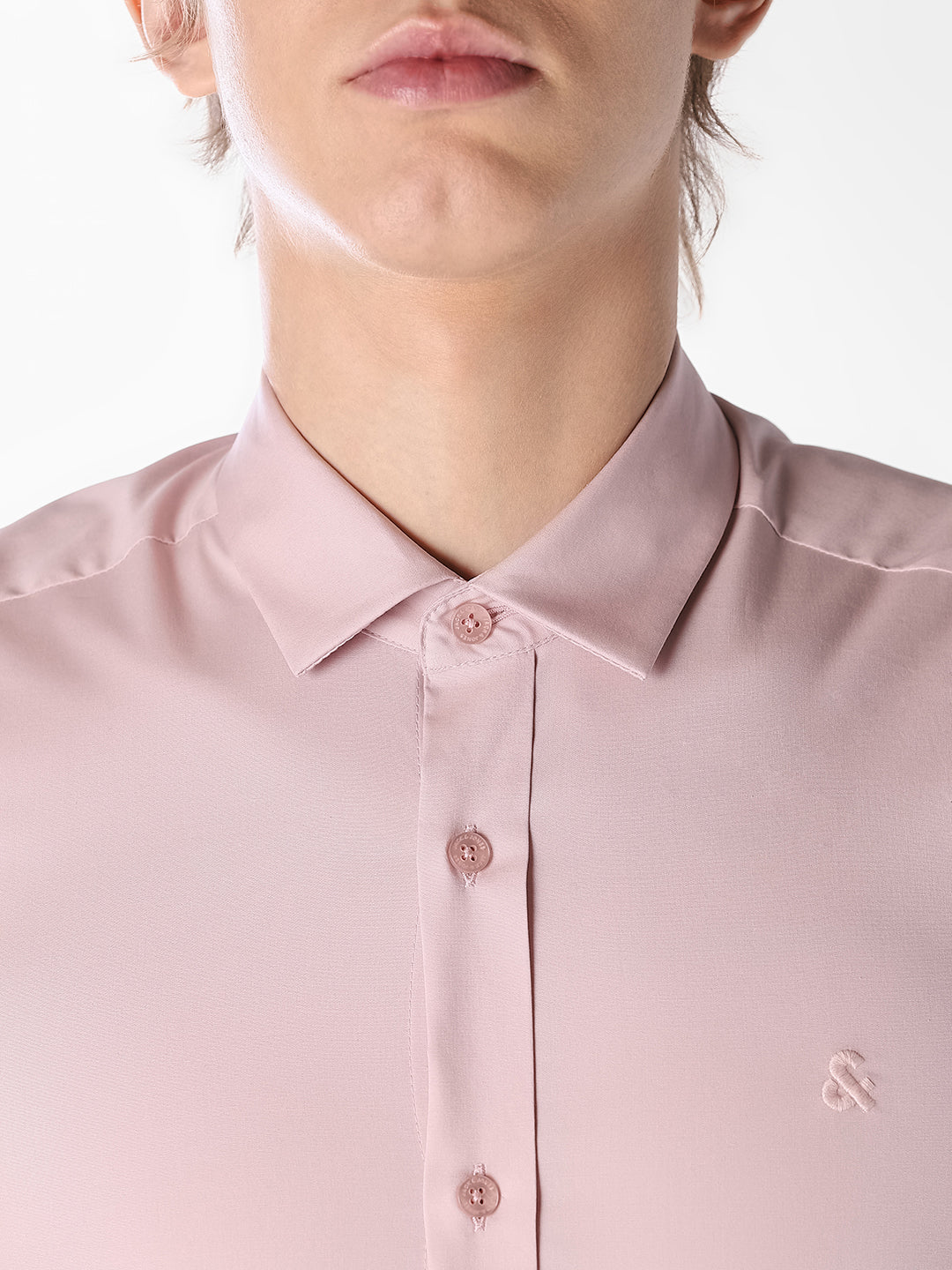 Lilac Regular Fit Formal Shirt