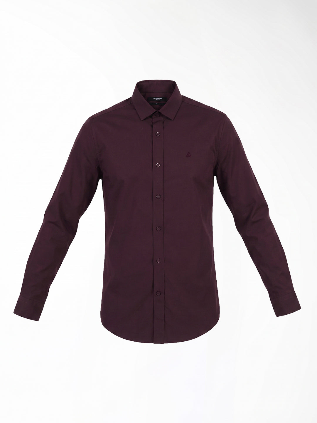 Maroon Slim Fit Formal Shirt