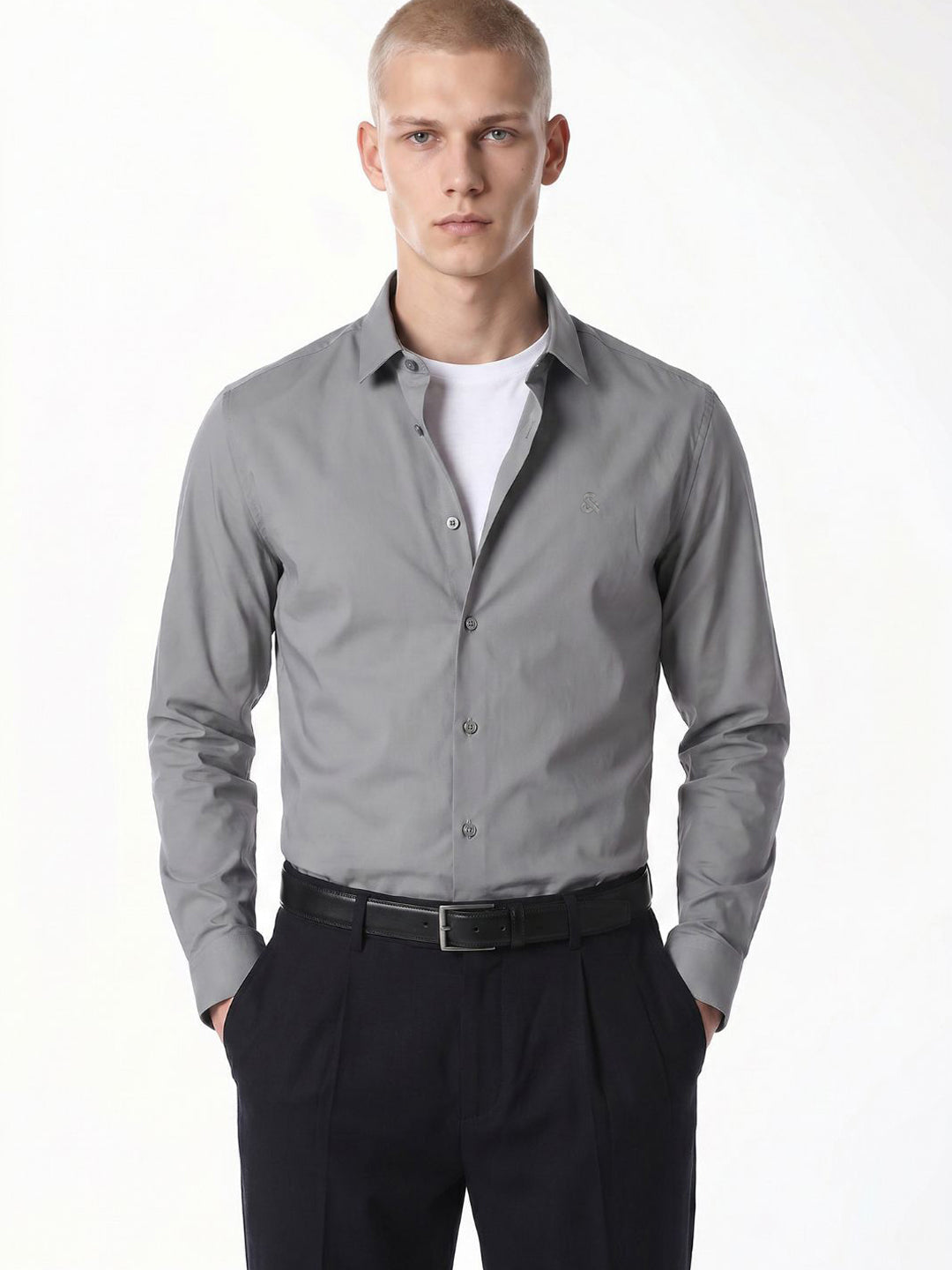 Light Grey Formal Shirt