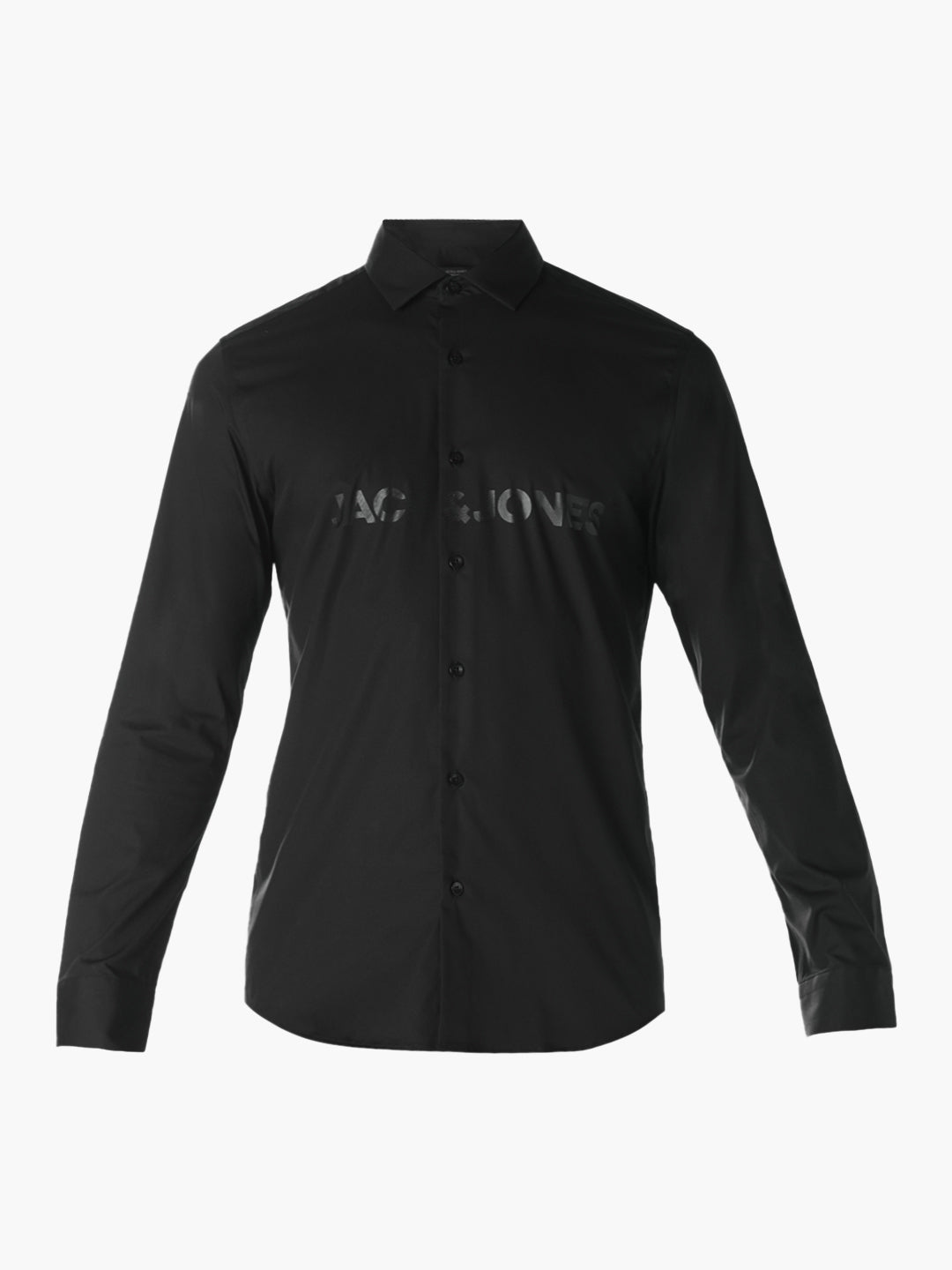Logo Print Slim Fit Shirt