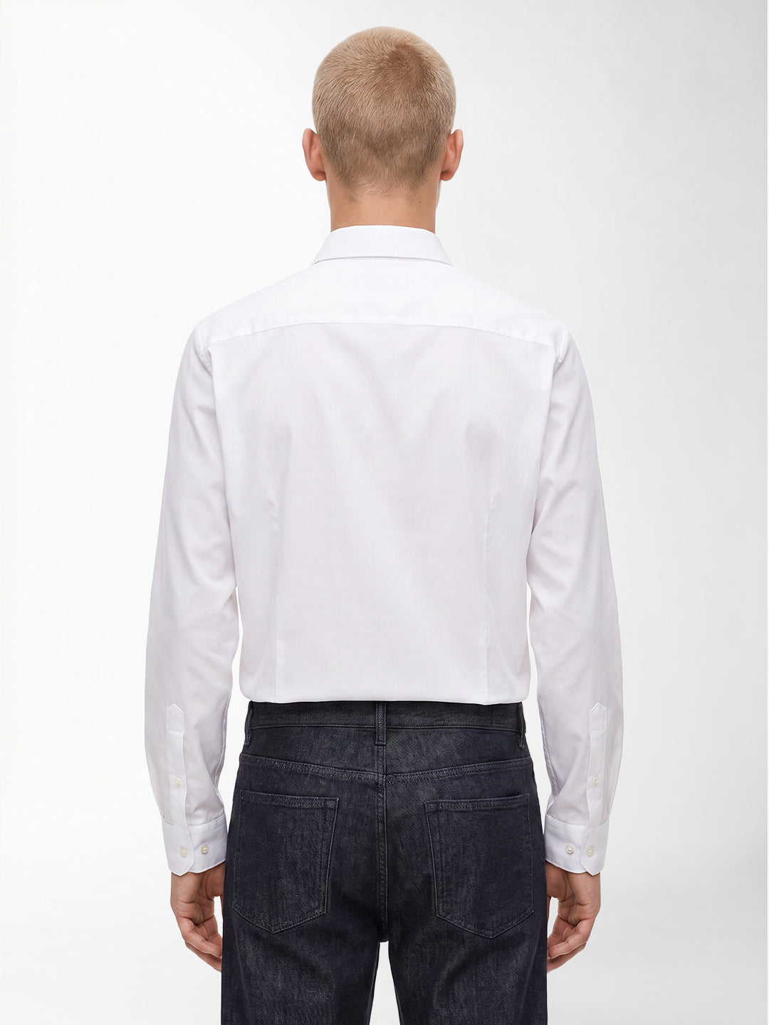 White Embroidered Shirt