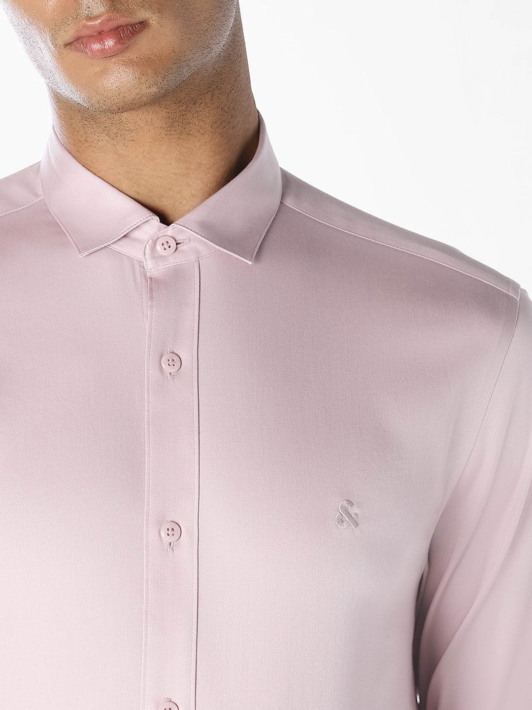 Pink Formal Full Sleeves Shirt