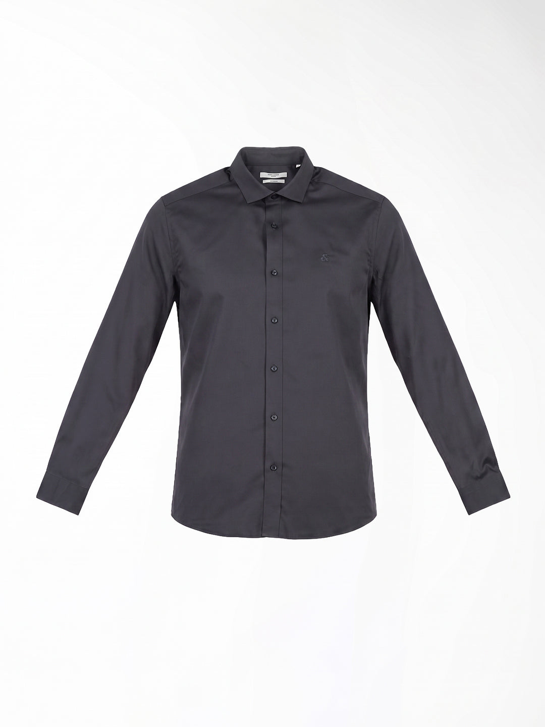 Grey embroidered logo Shirt