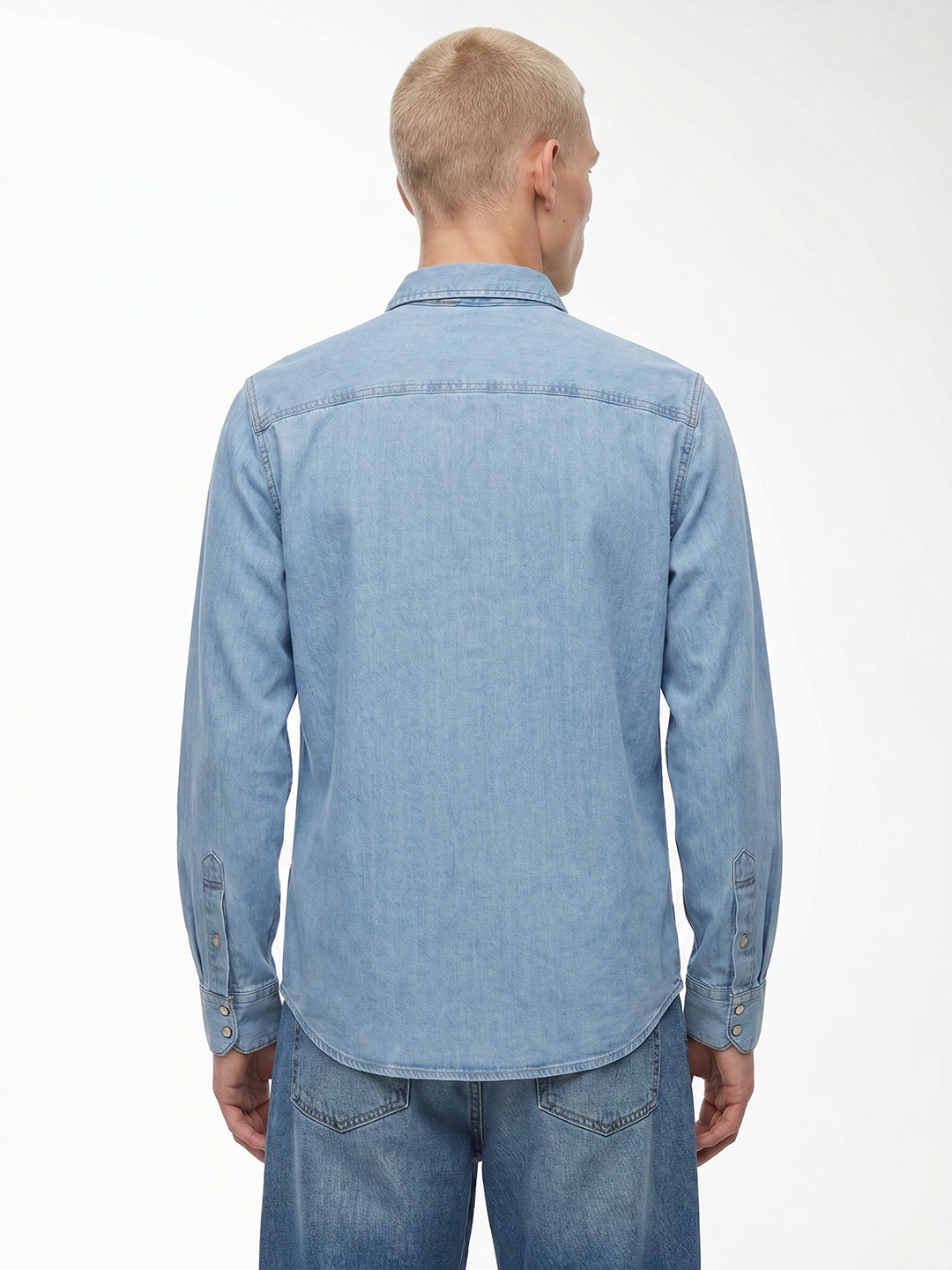 Light Blue Denim Shirt