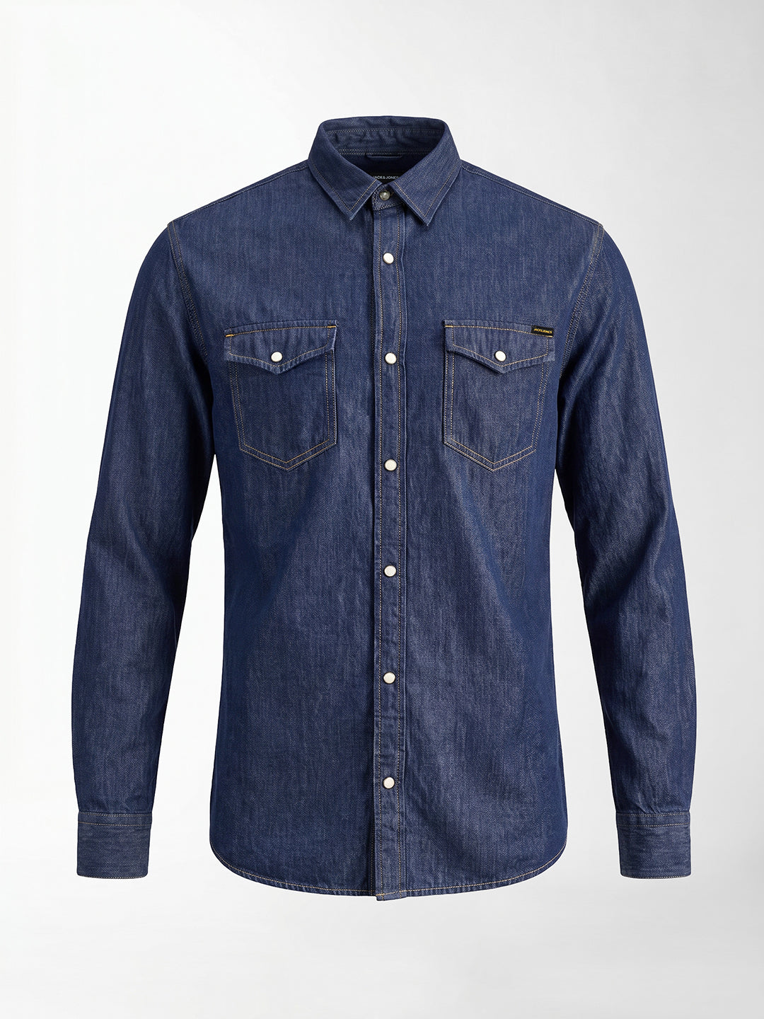 Dark Blue Denim Shirt