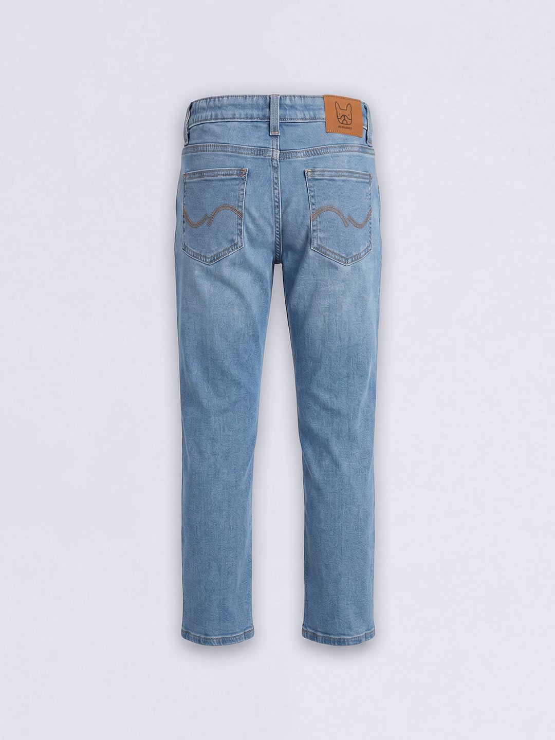 Boys Light Wash Regular Fit Jeans
