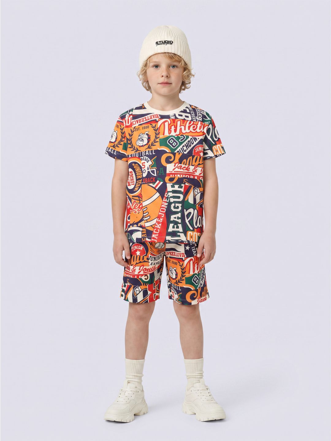 BOYS Printed Cotton Shorts