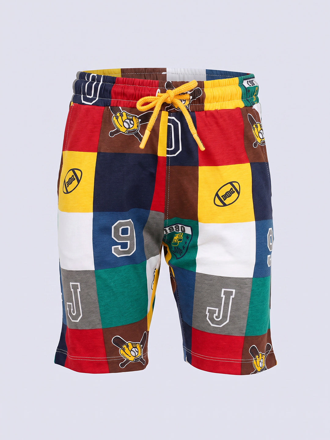 Boys Multi-Colour Printed Shorts