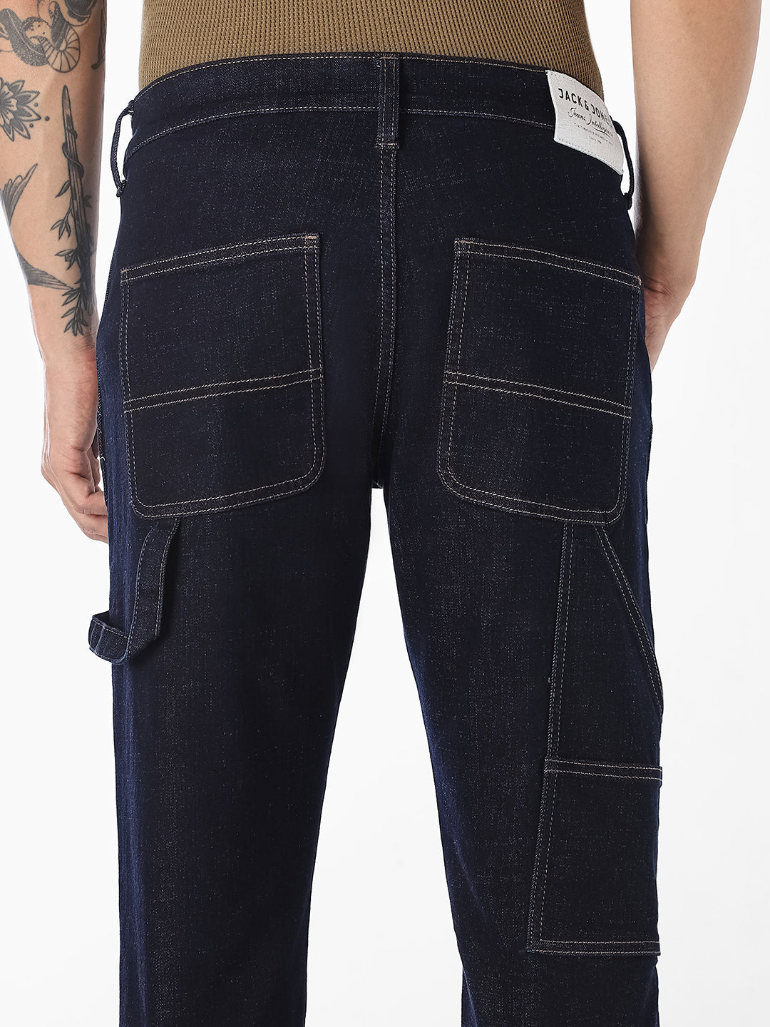 Dark Blue Clark Regular Fit Jeans