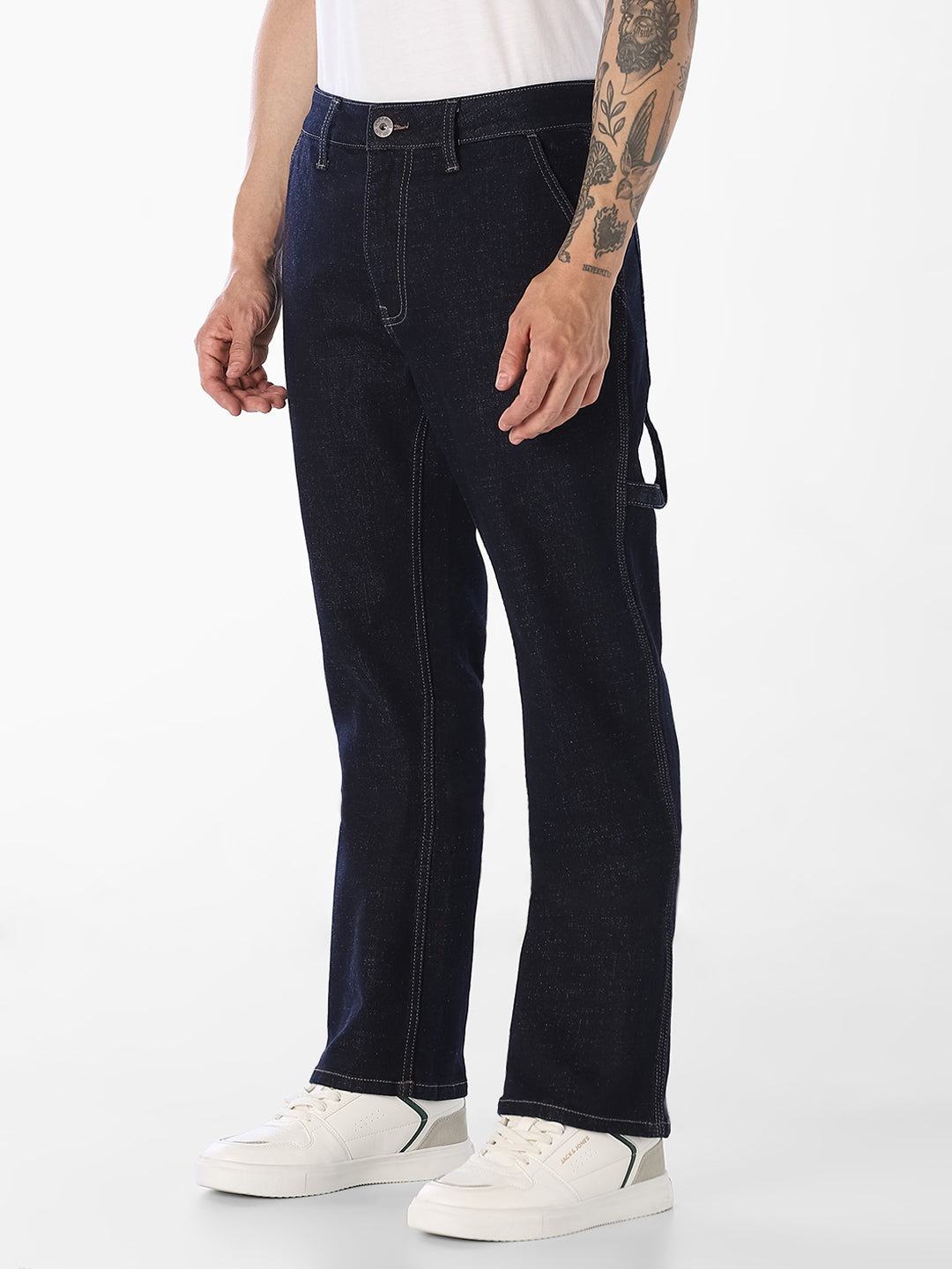 Dark Blue Cliff Bootcut Jeans