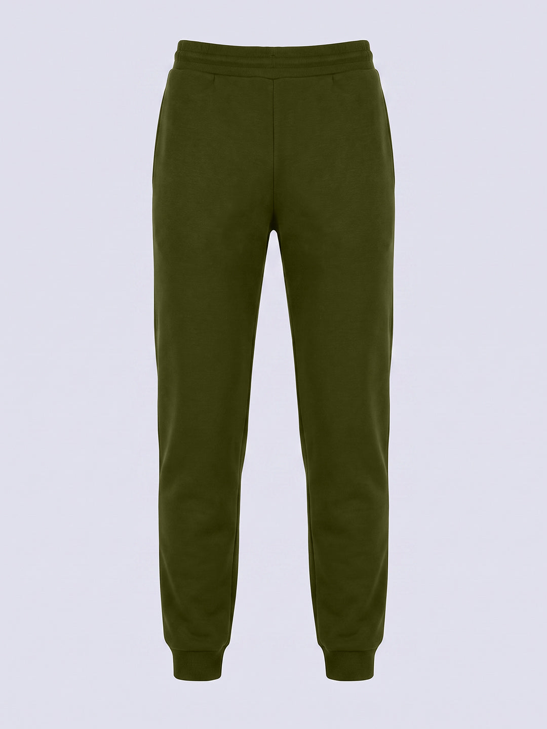 Boys Green Regular Fit Joggers