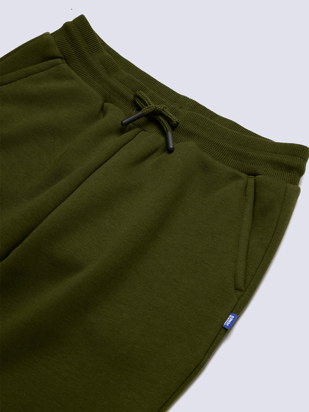 Boys Green Regular Fit Joggers