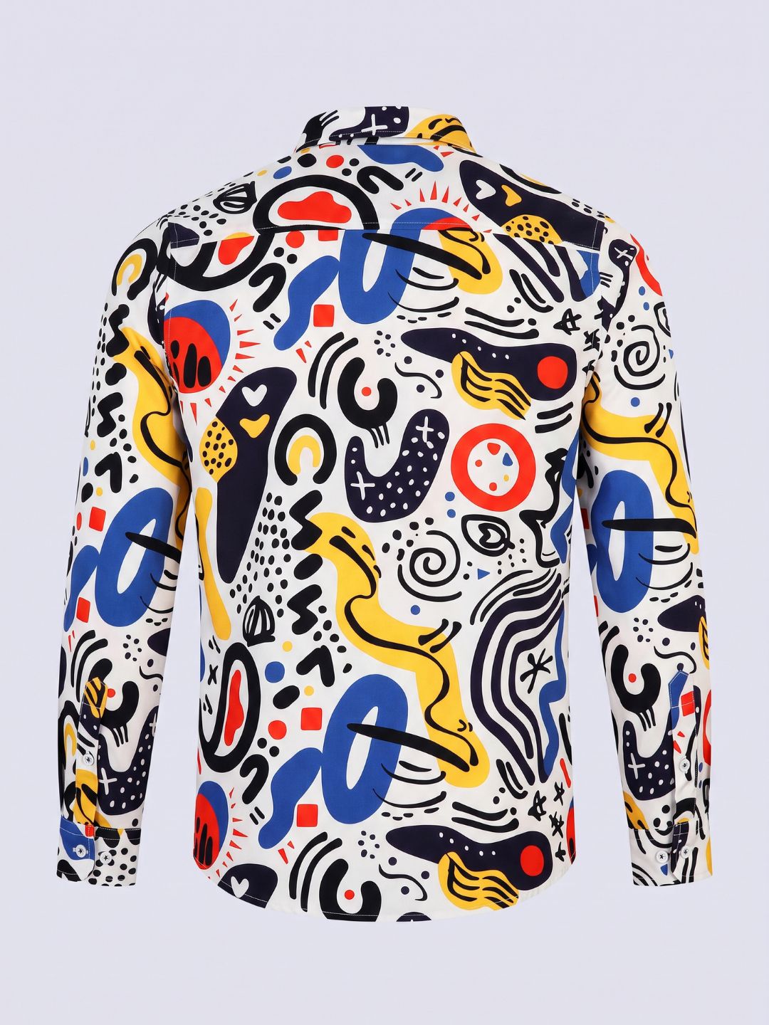 Boys Multi-Colour Printed Shirt