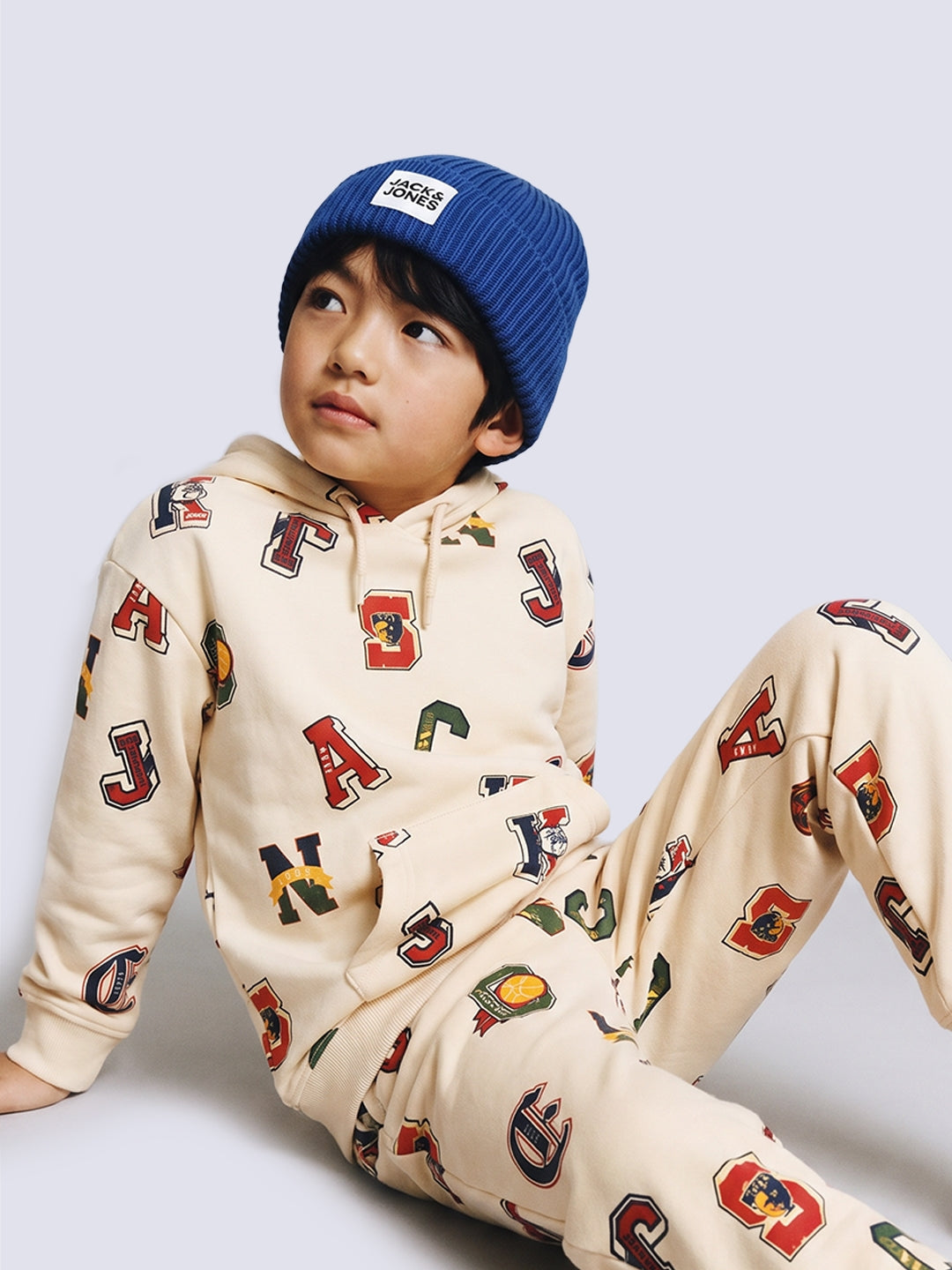 Boys Varsity Print Hoodie