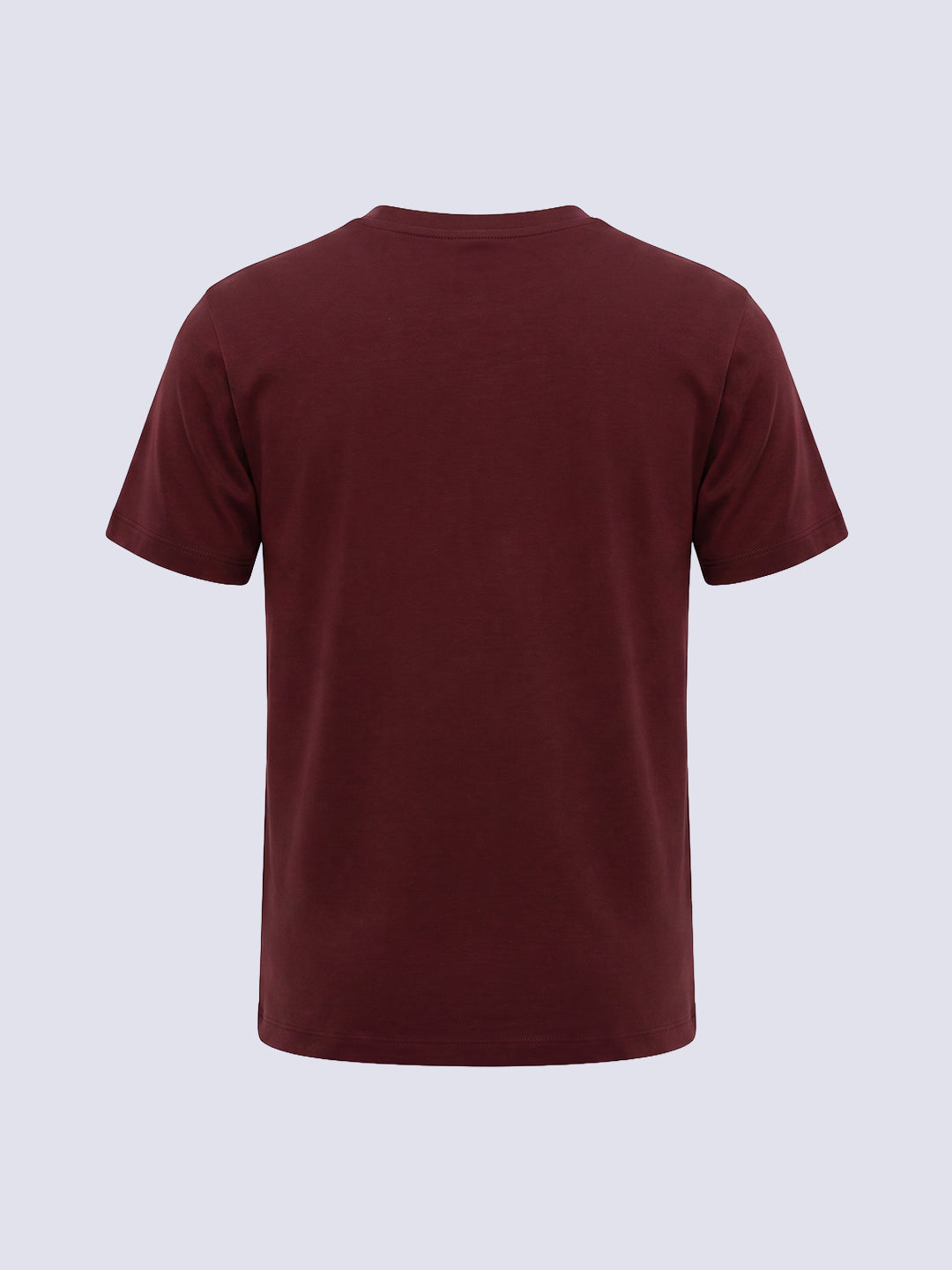 Boys Maroon Crew Neck T-shirt