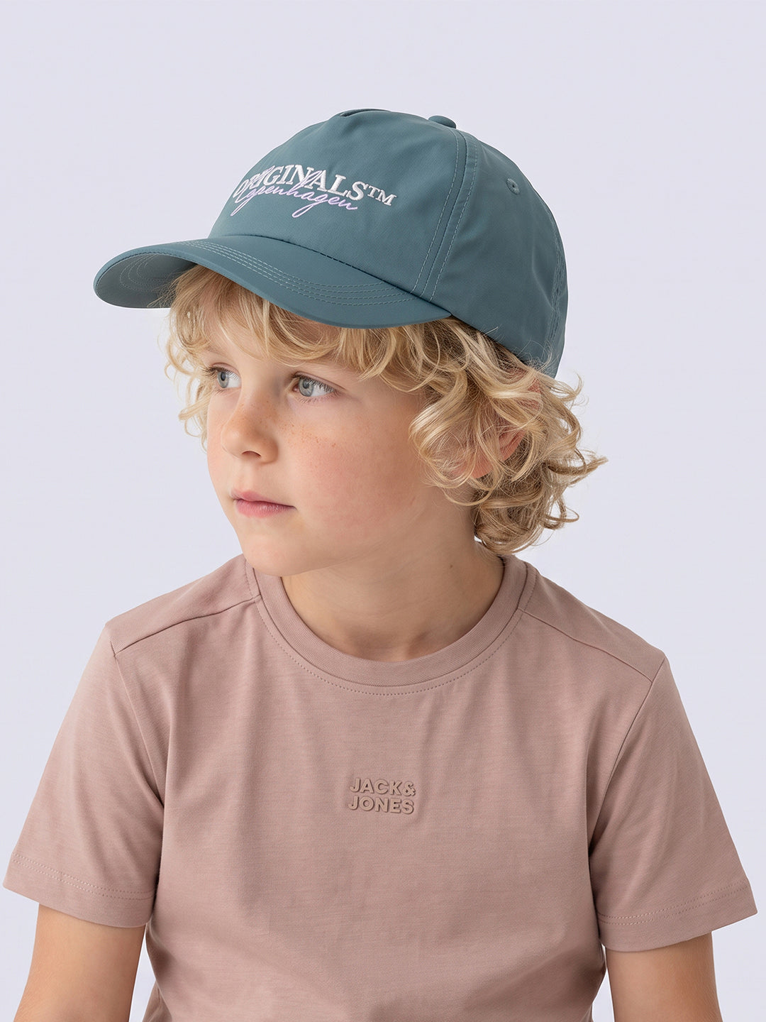 Boys Taupe Crew Neck T-shirt