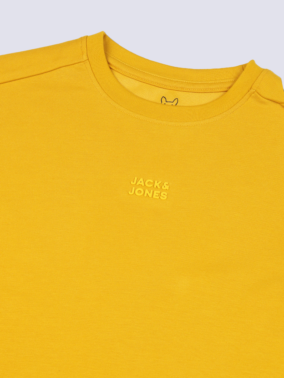 Boys Mustard Crew Neck T-shirt
