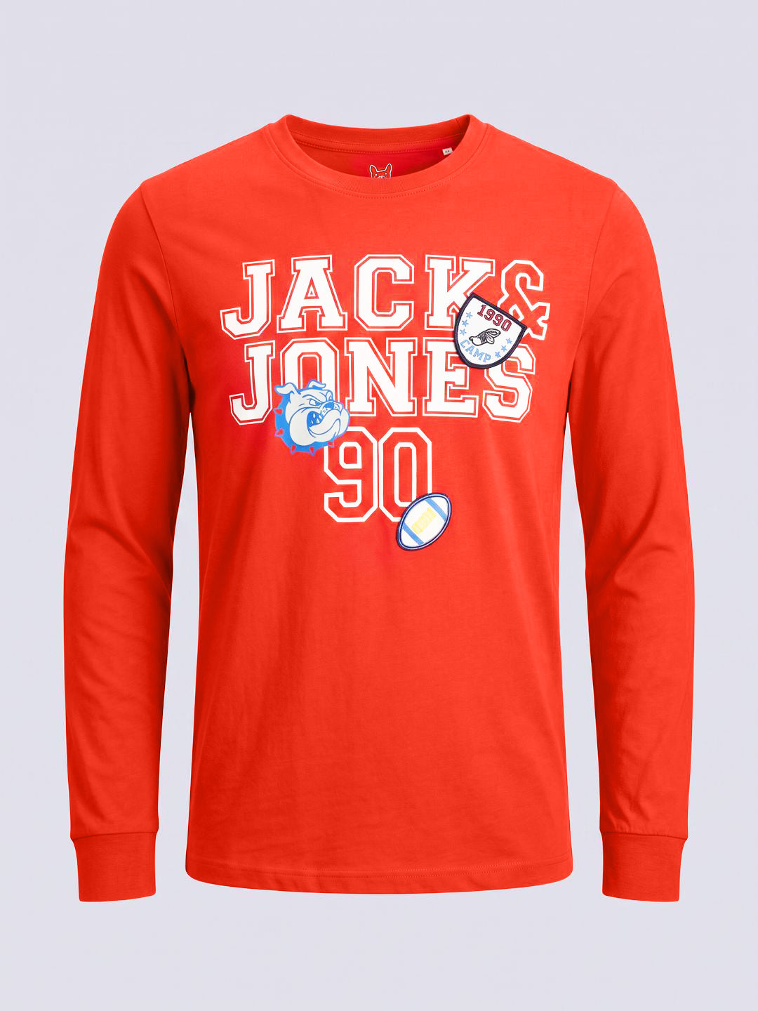Boys Red Printed T-Shirt
