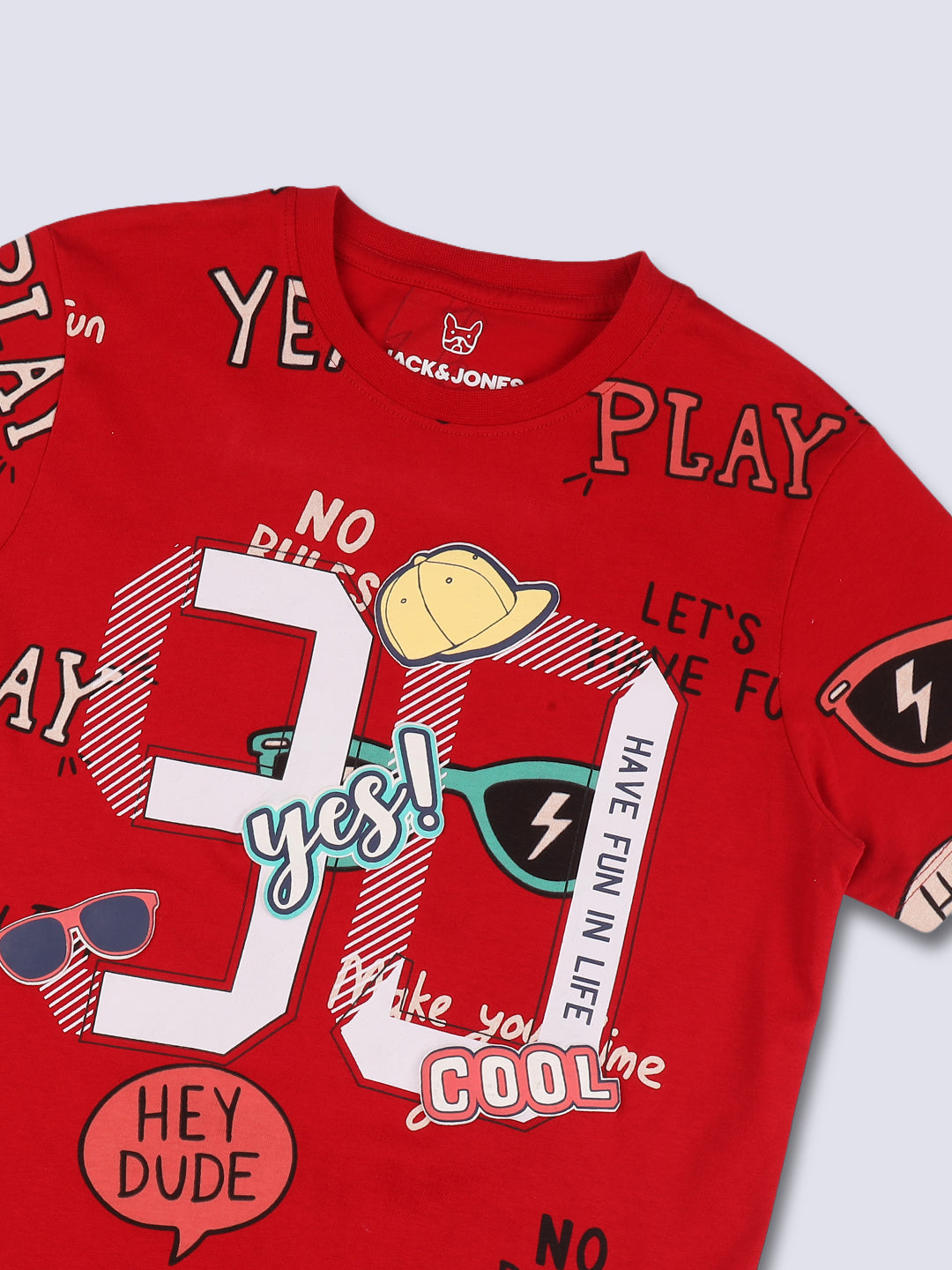 Boys All-Over Graphic Print T-Shirt