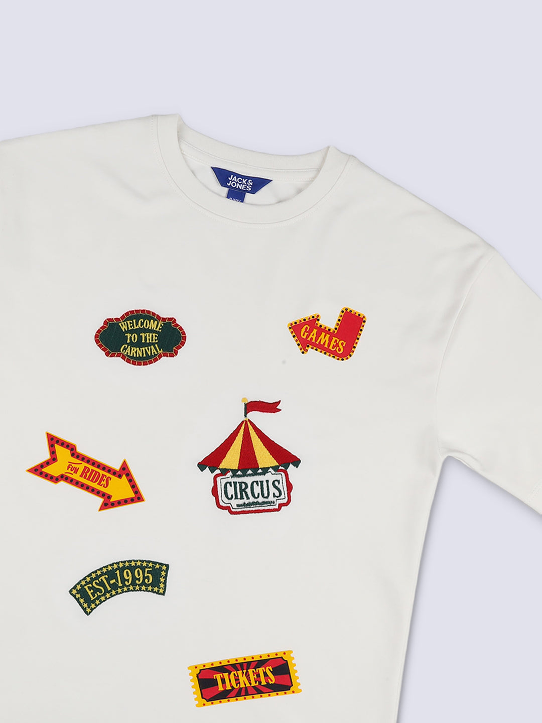 Boys Graphic Patch T-Shirt